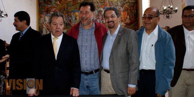 Congruencia en el decir y hacer de Muñoz Ledo, lo ubican como un hombre íntegro: Medardo Serna