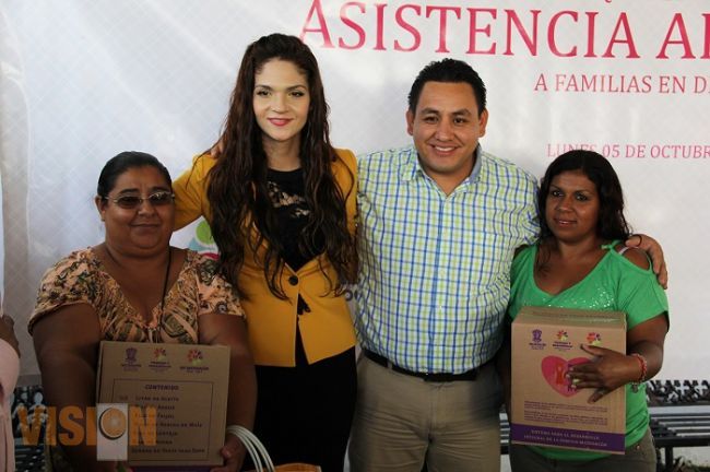 DIF Uruapan reactivó entrega de despensas a familias en desamparo 
