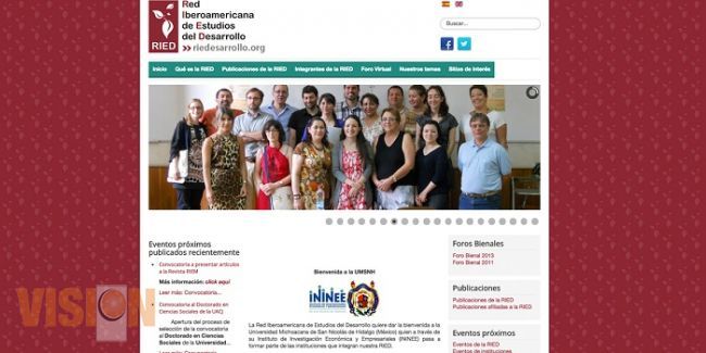 Ingresa UMSNH a la Red Iberoamericana de Estudios de Desarrollo