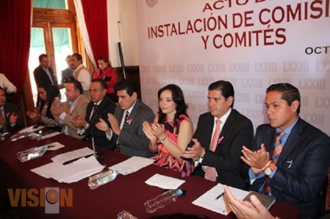 Instalan diputados comisiones y comités de dictamen  de la LXXIII Legislatura