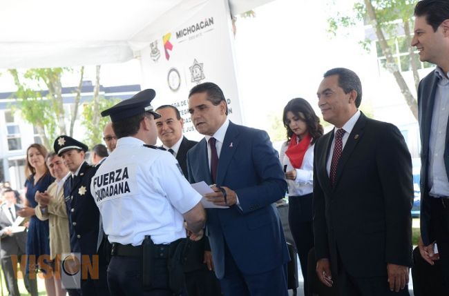 Silvano Aureoles, anuncia mejoramiento salarial para elementos de SSP y PGJE