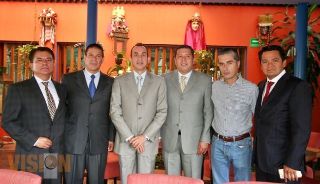 Antonio Soto, se reúne con organismos descentralizados del ámbito económico