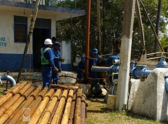 Realiza OOAPAS trabajos correctivos en 2 pozos profundos