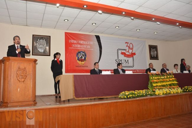 Convoca rector a una gran alianza para lograr la reforma estructural en UMSNH