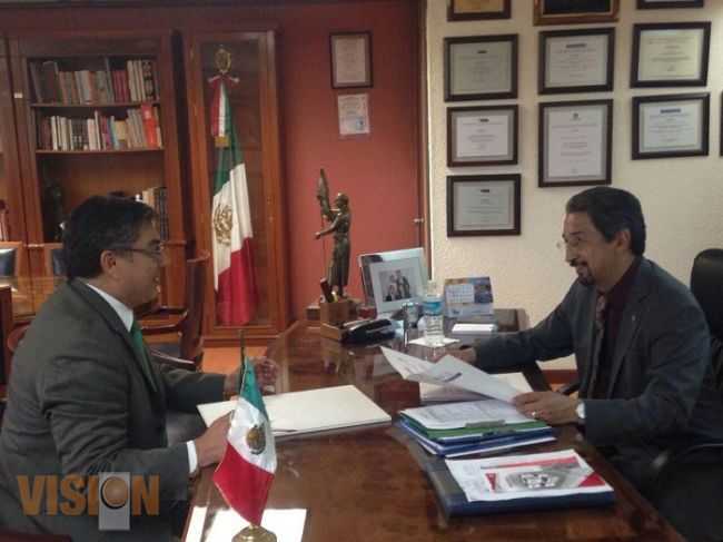 Recibe el rector al Secretario Técnico de ANUIES Región Occidente