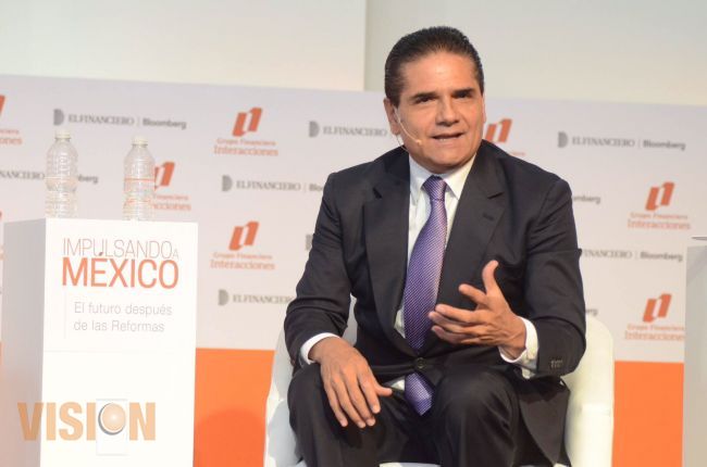 Destaca Silvano Aureoles ante inversionistas buen clima de Michoacán en varias materias