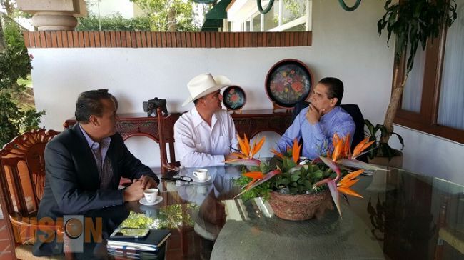 Recibe Gobernador Silvano Aureoles a titular de SAGARPA en Casa de Gobierno