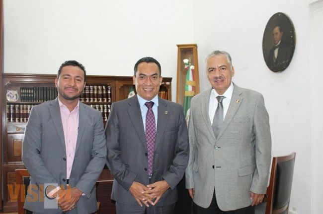 Sostiene encuentro Adrián López con la dirigencia del PRI en Michoacán