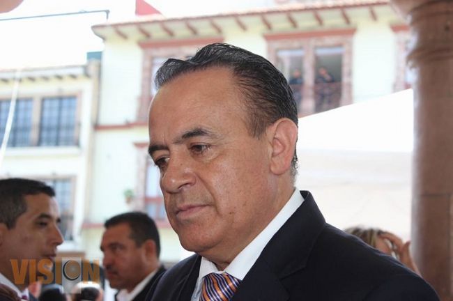 Respaldo total al gobernador para regresar el  Estado de Derecho a Michoacán: Sigala
