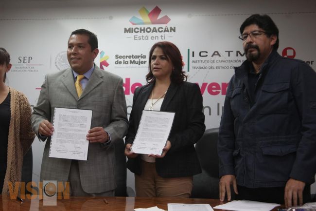 Otorgarán Semujer e Icatmi capacitación y certificación para el trabajo a 40 mil mujeres
