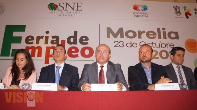 Ofertan en Morelia 1200 vacantes para 28 empresas nacionales y trasnacionales
