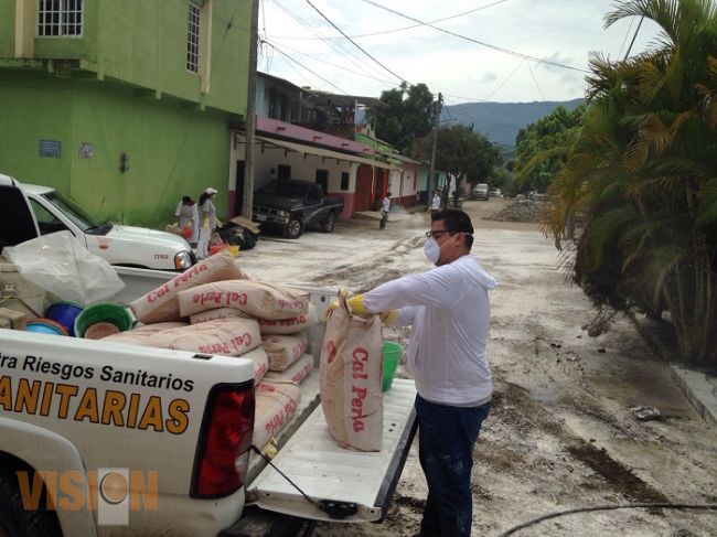 Sin registro de brotes epidemiológicos en Michoacán a consecuencia del huracán 