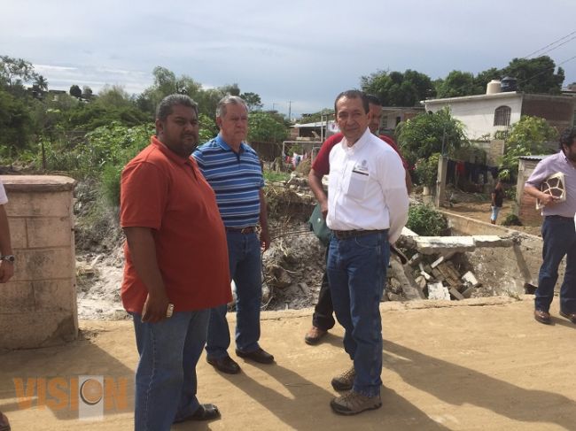 Realiza Sedesol diagnostico casa por casa para reparar daños del huracán Patricia
