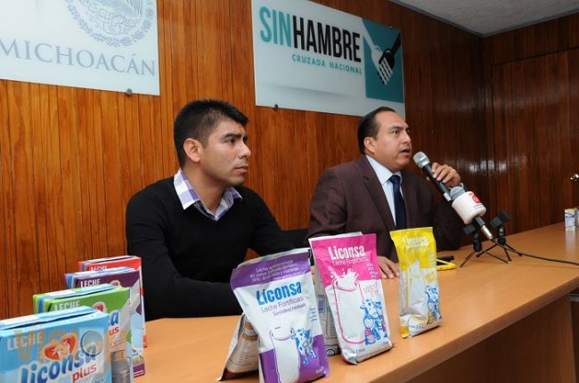 Liconsa anuncia ampliación de beneficios y apertura de lecherías en Michoacán