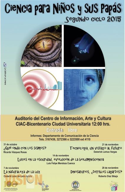 Arranca segundo ciclo de Ciencia para Niñ@s y sus Papás en la UMSNH