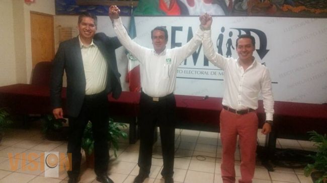 Registra PVEM a su candidato por el Distrito del Ciudad Hidalgo,  Luis Humberto Rodríguez 