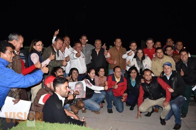 Chava Peña, candidato a diputado local por el PRI, inicia campaña en el Distrito XII
