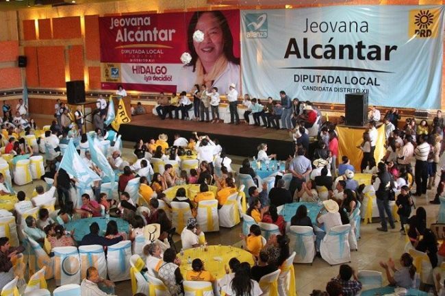 PRD se suma a candidatura común con Nueva Alianza en distrito de Hidalgo