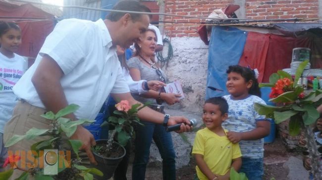 En Sahuayo, agua para todos, compromiso de Ricardo Sánchez Gálvez