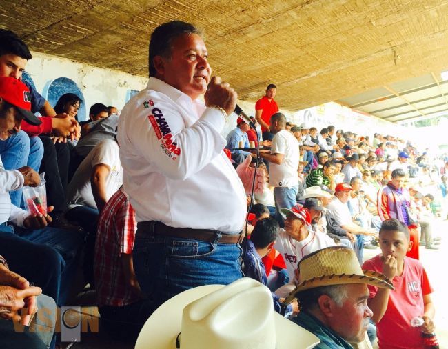 Beisbolistas expresan su apoyo a Chava Peña, candidato a diputado local