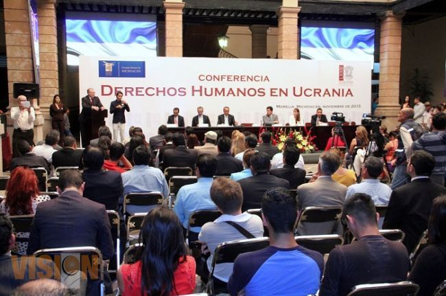 Congreso del Estado recibe visita del Embajador Ucraniano, Ruslán Spirin.