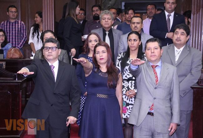 Designan titulares de área en el Congreso del Estado