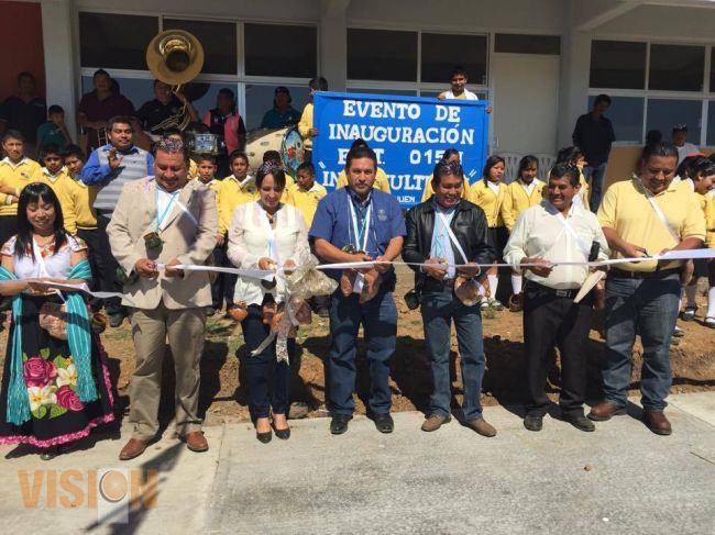 Gobierno del Estado acerca servicios educativos a habitantes de la Cañada de los Once Pueblos