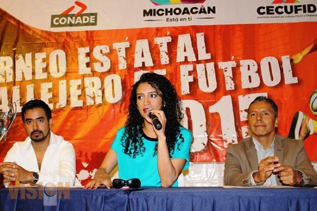 Cecufid presenta Torneo Estatal Callejero de Futbol 2015