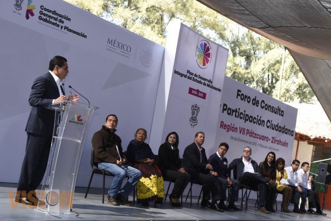 Realizan Foro de Consulta y Participación Ciudadana en Pátzcuaro