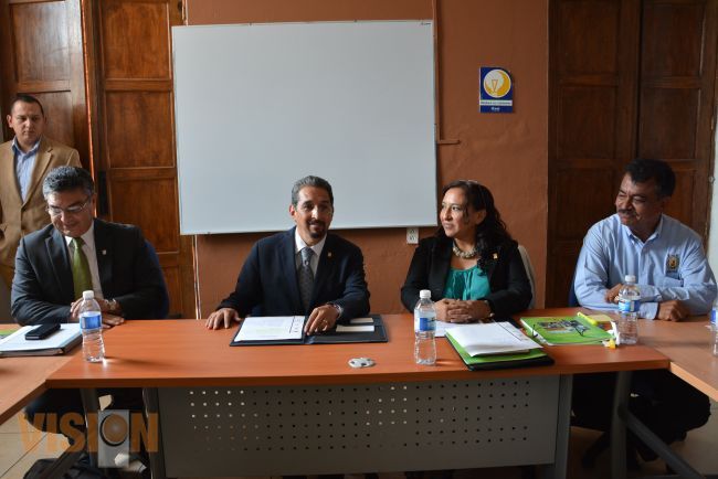 Visita rector trabajos de la Red de Servicio Social de la RCO de ANUIES