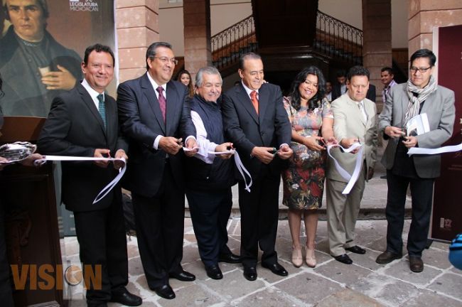 Inauguran diputados exposición iconográfica  “Las Campañas de Morelos”