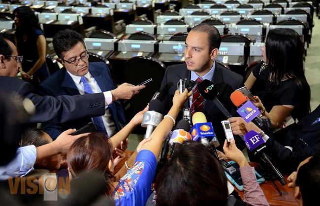 Marko Cortés lamenta negativa orden de aprehensión contra Arturo Escobar