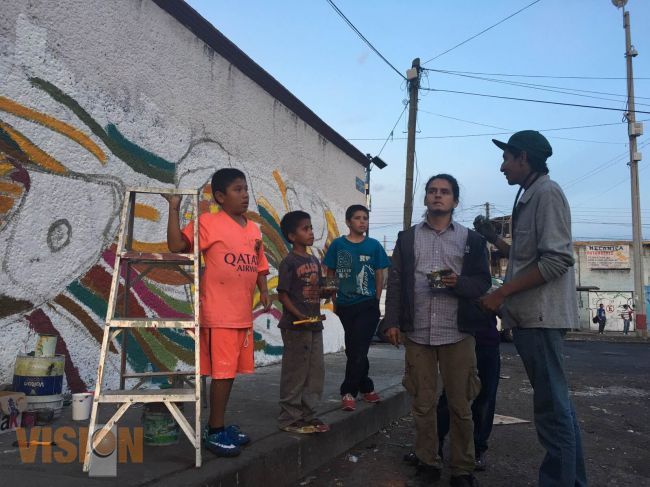 Viral.15 continúa realizando actividades de tejido social en la colonia Eduardo Ruíz.