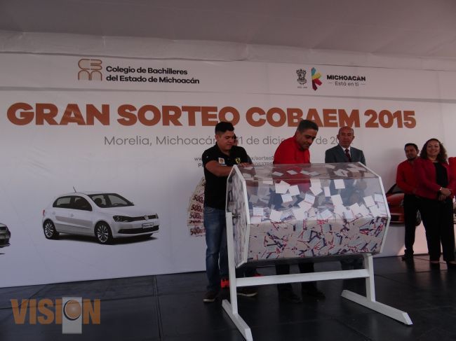 Realiza Cobaem su tradicional Sorteo 2015 para fortalecer al subsistema 