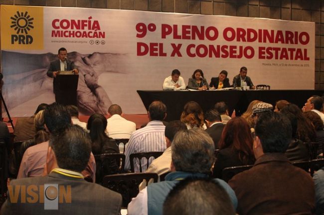 Aprueban los Consejeros Estatales del partido convocatoria a la elección de los nuevos dirigentes