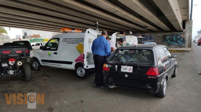 Realiza ProAm operativos del Programa de Monitoreo a Vehículos Ostensiblemente Contaminantes 