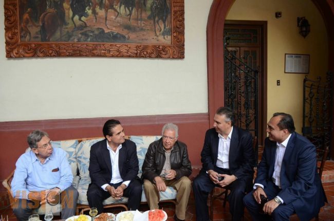 Sostiene Silvano Aureoles encuentro con Cuauhtémoc Cárdenas en Jiquilpan