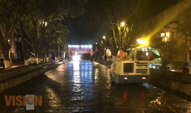 Saldo blanco en Fiestas Guadalupanas; realiza Ayuntamiento tareas de limpieza