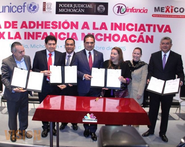Congreso del Estado se suma a iniciativa 10X la Infancia Michoacán