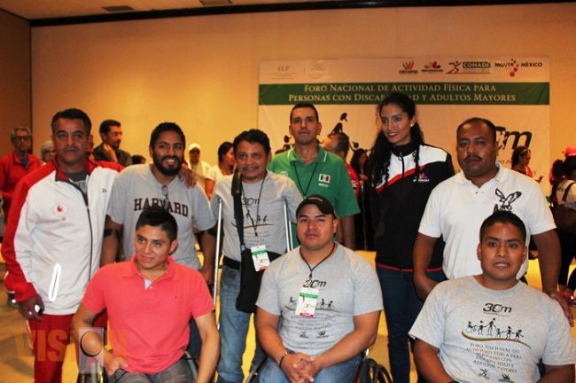 Michoacán busca repetir sede del Foro Nacional de Actividad Física para Personas con Discapacidad