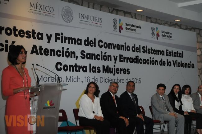 Reconoce Inmujeres trabajo del Gobierno del Estado a favor de las michoacanas