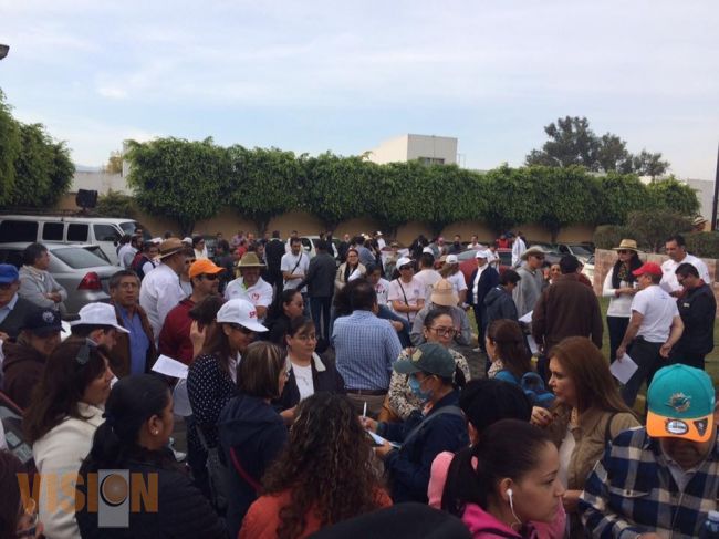 Sindicato de maestros de la UM marcha 