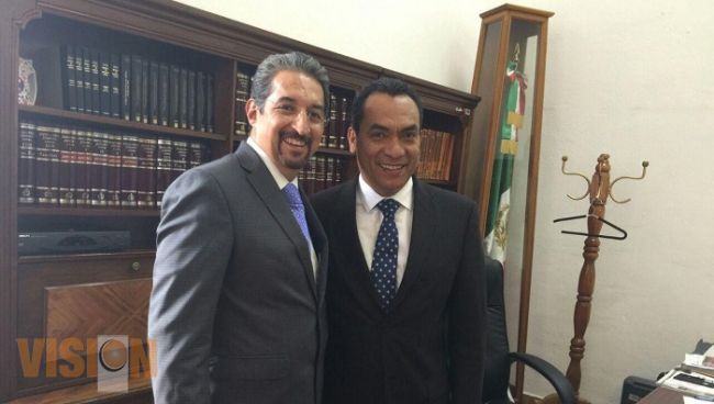 Rector nicolaita sostuvo reunión con secretario de Gobierno; sigue la gestión de recursos