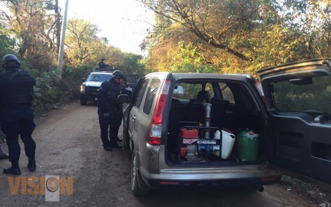 Policía Michoacán efectúa operativo de prevención del delito en Ziracua