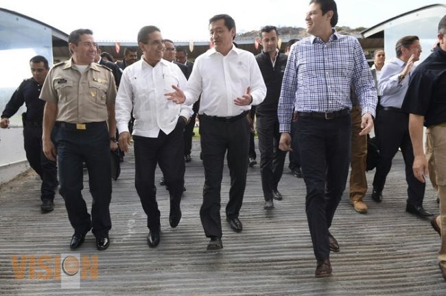 Osorio Chong y Silvano Aureoles supervisan detalles ante visita a Michoacán de Papa Francisco