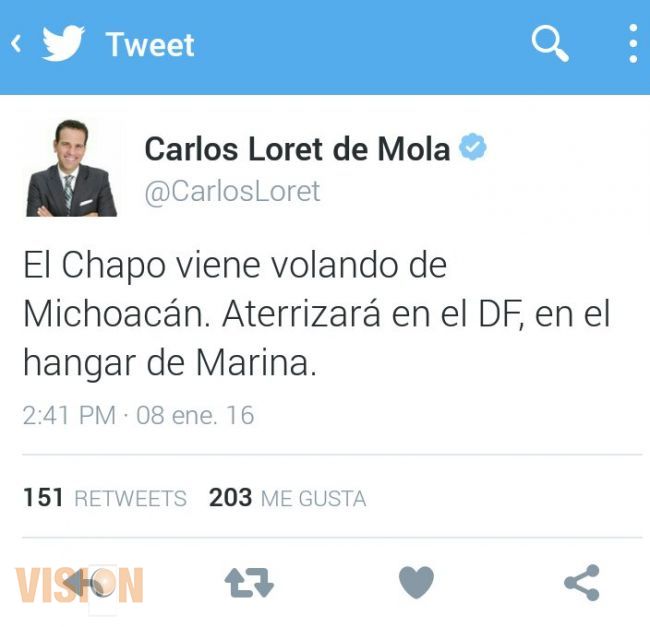 Se presume el Chapo Guzmán sale del angar de Lázaro Cárdenas Michoacán rumbo a México