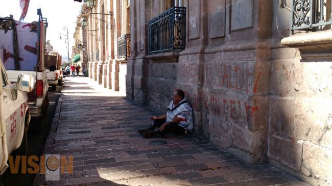 Retiran a indigentes y prostitutas del Centro de Morelia