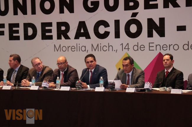 Gobernador y delegados federales cierran filas en favor de Michoacán  