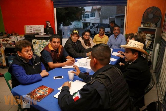 Colonos de Morelia, se organizan para evitar robos e inseguridad