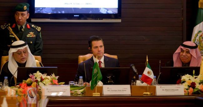 El Presidente Peña Nieto de gira por Arabia Saudita